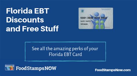 Florida ebt discounts. Things To Know About Florida ebt discounts. 